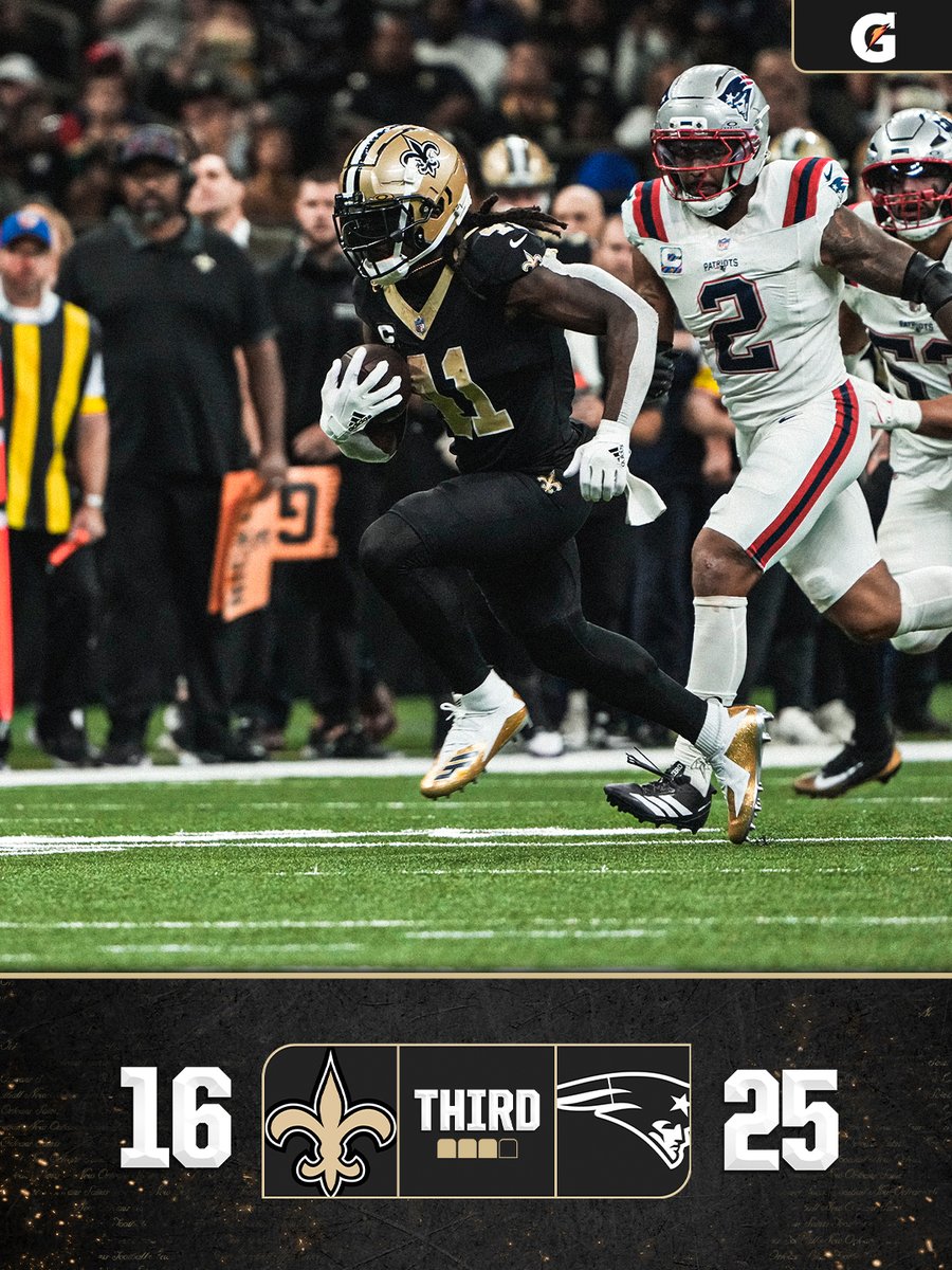 To the 4th 

#Saints | @Gatorade 