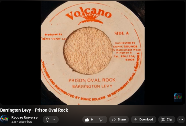 🎤The song that made prisoners dance on the roof👀🎶
#BarringtonLevy-Prison Oval Rock🎶
Inspired by a REAL sound system dance!
LISTEN🎧youtu.be/arDSC7Q1hzM?si… 
subscribe while yuh there🔔
#ReggaeHistory #BarringtonLevy~#LondonSoundSystem #ReggaeTok~#miljoenenjacht~#reggaeVibes~
