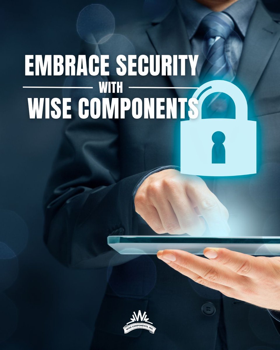 WiseComponents's tweet image. Embrace Security with Wise Components ๐๐ข
Safety takes center stage with Wise Components' access control and lock-out devices. Secure your surroundings. Learn more at sales@wisecomponents.com or dial 1 (800) 543 - 4333.
#SecuritySolutions #WiseComponents #Wisewords