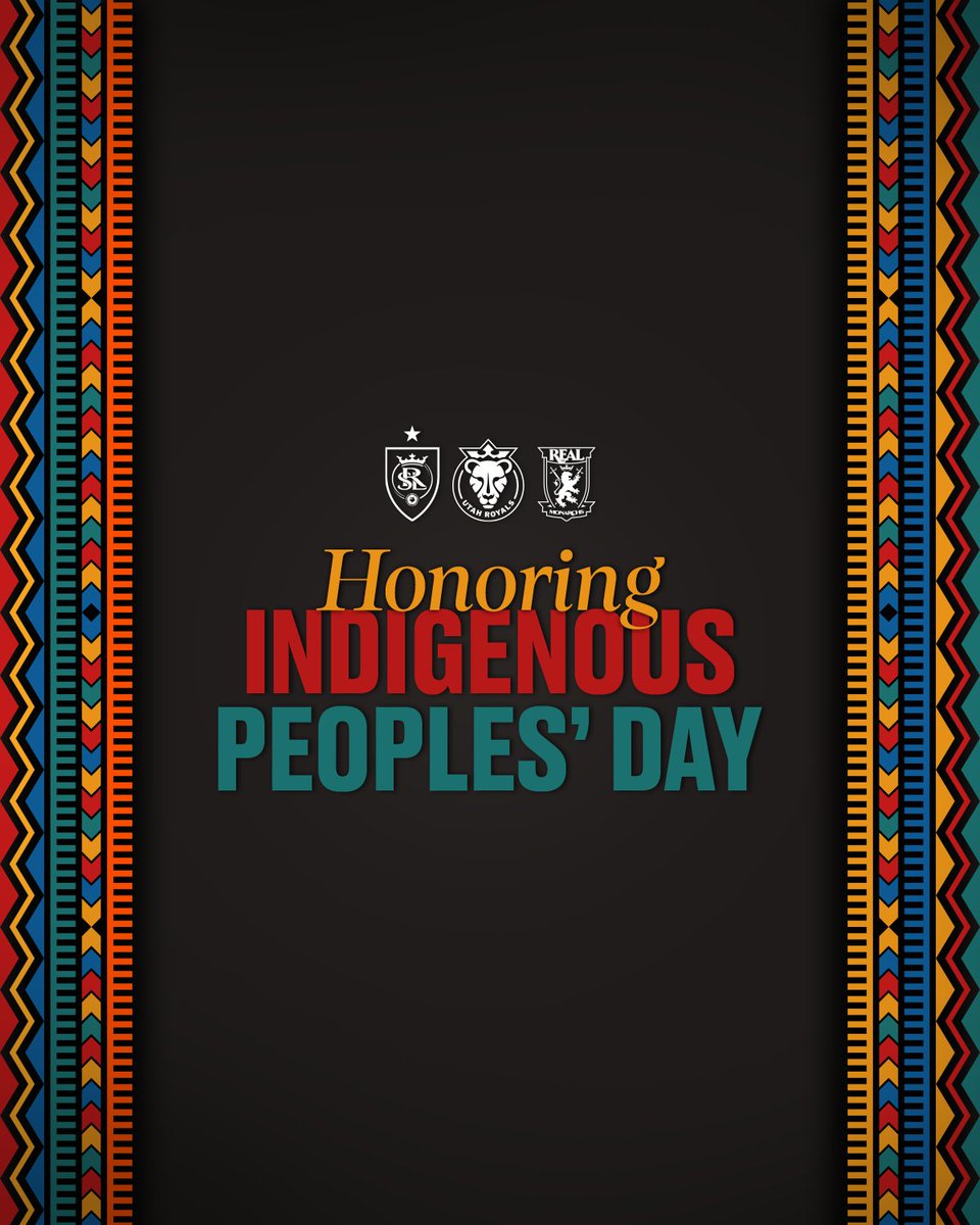 realsaltlake's tweet photo. Today, we celebrate and uplift Indigenous peoples

#IndigenousPeoplesDay https://t.co/8nnpnAhk40