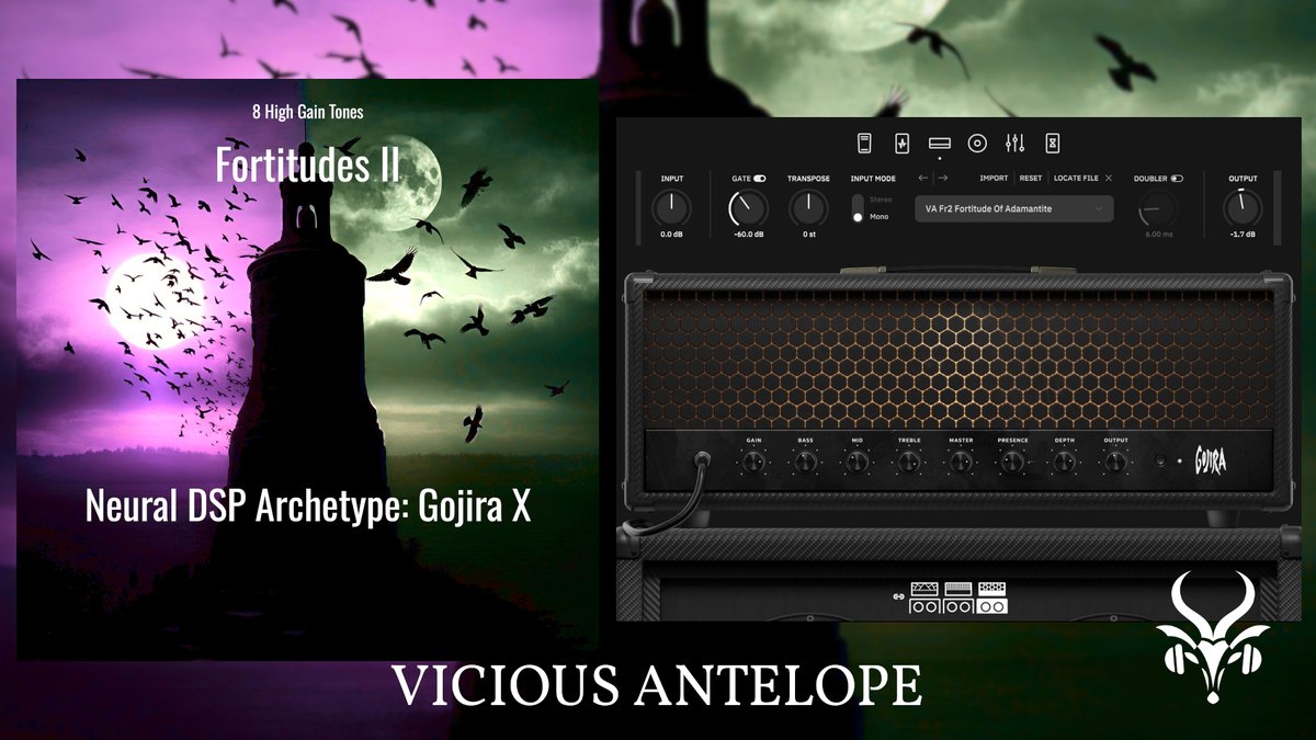 ViciousAntelope's tweet image. 🤘 Our new Fortitudes II pack for the Neural DSP Archetype: Gojira X is here to completely transform your sound!

Tap the link in our bio to explore the tones and download Fortitudes II now!

🔗 viciousantelope.com/product-page/n…

#NeuralDSP #Archetype #Gojira #Guitarists #Metal #Ambient…