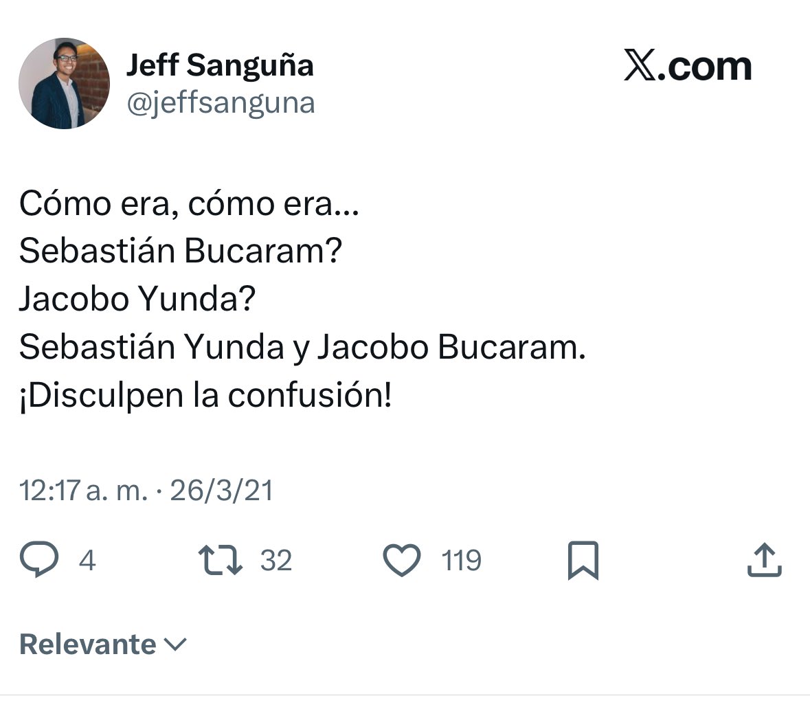 Es feo el racismo de todo tipo.