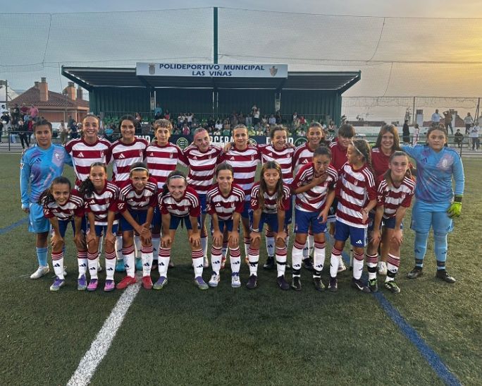 ✅ Victoria de nuestro Infantil B por 0-8 ante el CD Huétor Vega.

⚽ Martina, Marta García, Lea, Sofía Cabrera (2), Nadia, Sara y Lucía.
