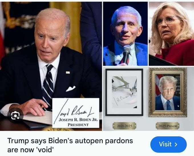 RightPulseNewss's tweet image. A White House staffer from Biden’s administration revealed that most pardons were signed late at night when Biden was asleep, and he was unaware of who was being pardoned.
Someone sold pardons for profits, the biggest scandal in U.S. history.
Do you urge FBI to investigate it?