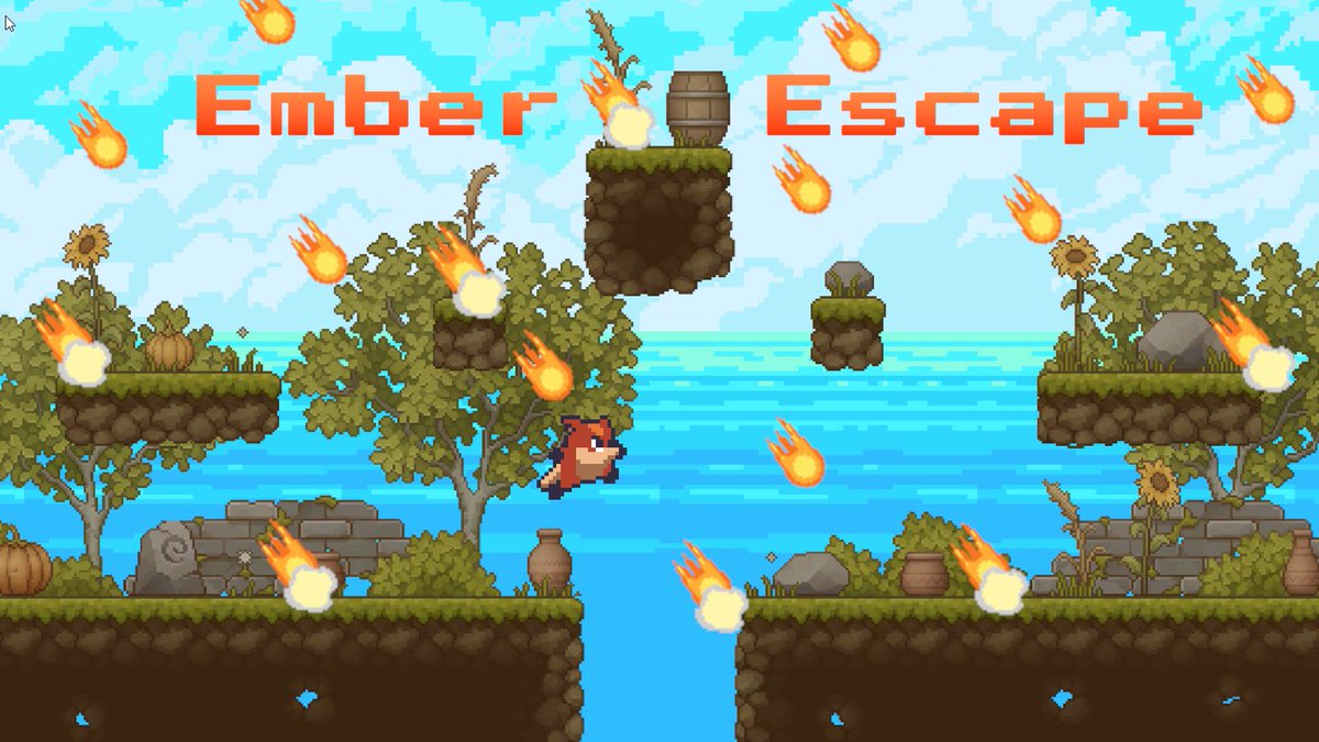 _IlMark_'s tweet image. Only today, I noticed that we have reached 621 views and 20 downloads on Ember Escape&apos;s itch.io page! Thank you so much!🥰

Game link: ilmark.itch.io/ember-escape

#unity #madewithunity #gamedesign #gameart #indie #gamedev #indiedev #indiegame #unity2D #2d #pixelart