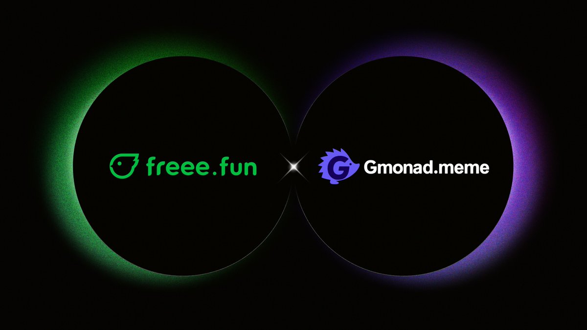 freee.fun 🤝 Gmonad.meme

Gmonad.meme will go live on the <a href="/monad/">Monad (mainnet arc)</a> mainnet next week.

Follow <a href="/gmonadmeme/">Gmonad.meme</a>, RT, Drop wallet