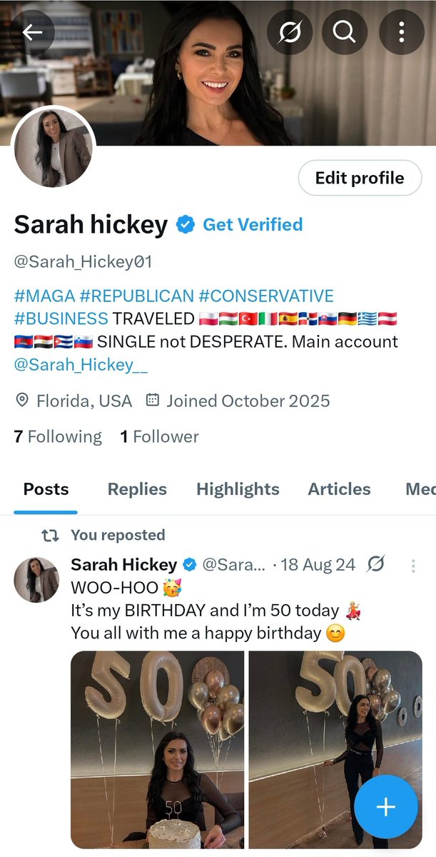 Sarah_Hickey__'s tweet image. Here we go........  @Sarah_Hickey01
Guys, i now have a backup account ☺️ I will be happy to see y&apos;all follow my new account and i will try to follow all back 🥰  #TeamSarah let&apos;s go........... 🤗❤️🤍🖤🙈
