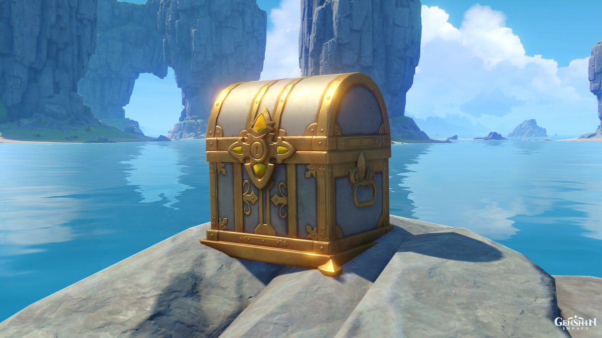CummonChest's tweet image. types of chests you can find in Fontaine: