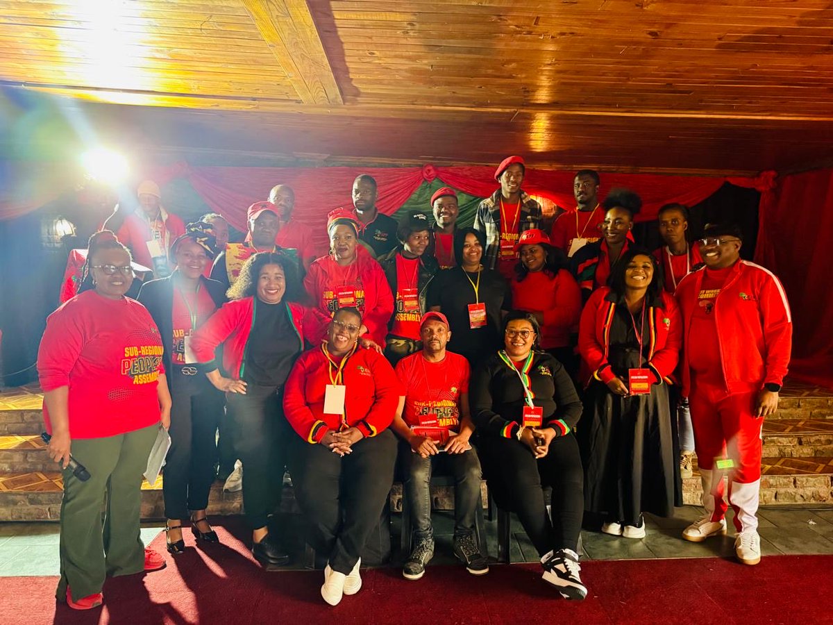 ♦️In Pictures♦️

The newly elected Lekwa/Dipaliseng Sub-Regional Command Team (SRCT)

#EFFSRPA
