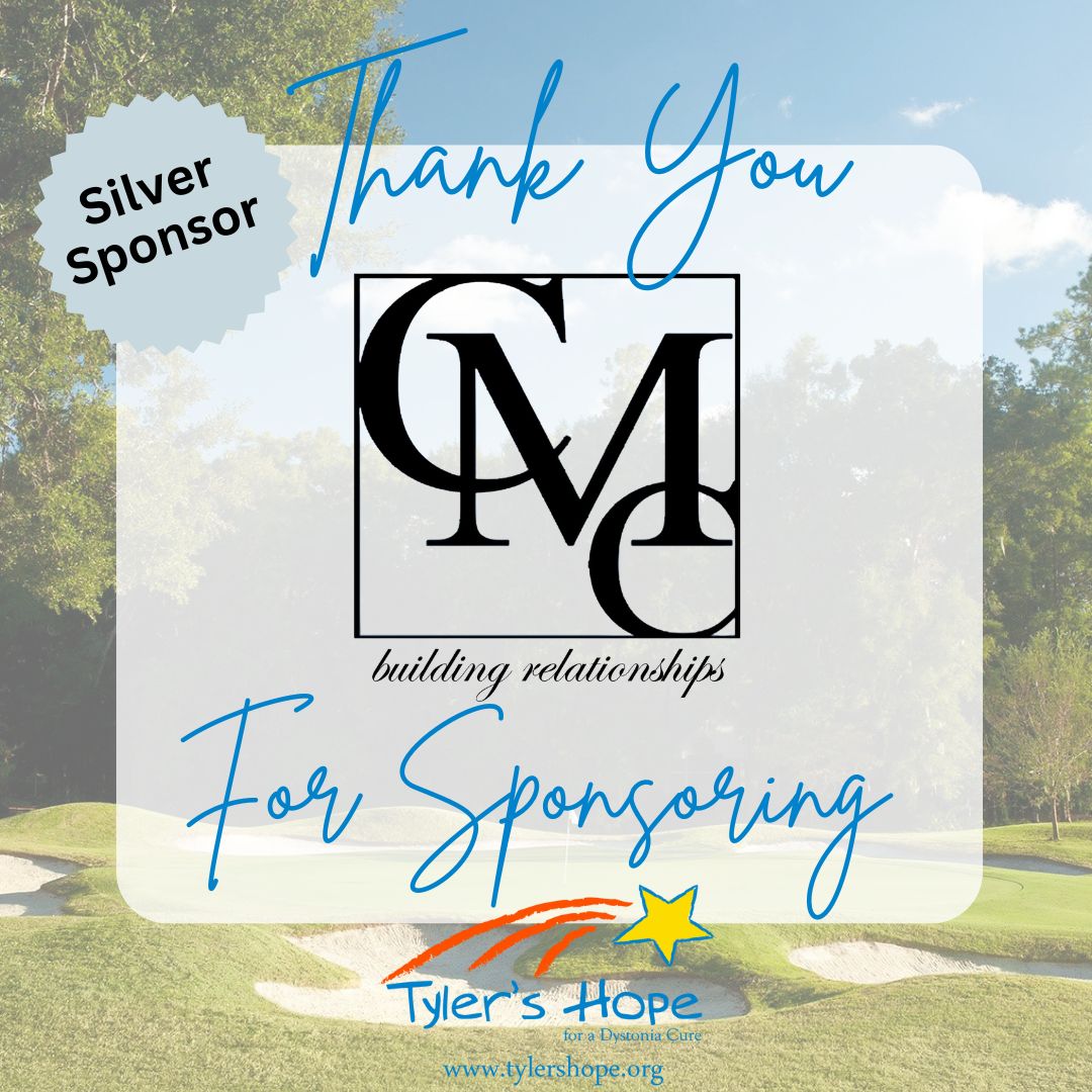 TylersHope's tweet image. 🏗️ Big thanks to CMC for being a Silver Sponsor of our 20th Anniversary Hope Weekend! 🌟

Thank you for helping us build relationships, community &amp;amp; HOPE in the fight against dystonia. 💙

#TylersHope #HopeWeekend #CMC #FundACure #DystoniaAwareness