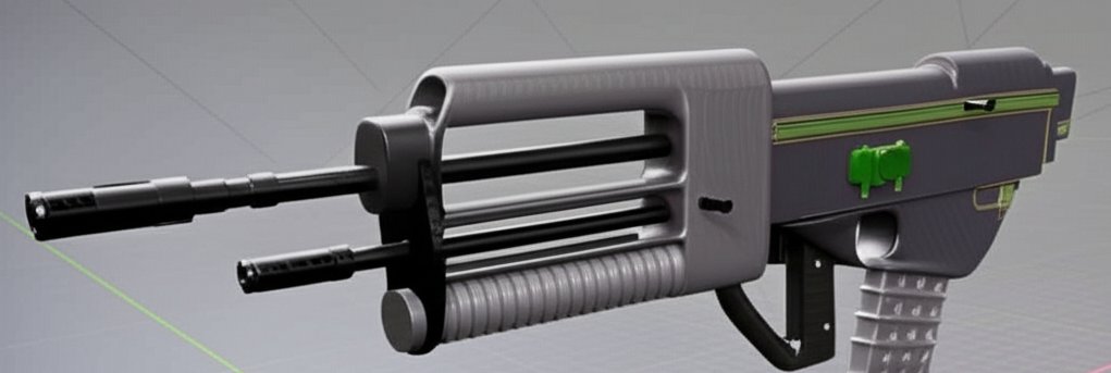 3DPADsolutions's tweet image. Share your unique weapon designs for your game. This is a draft I made for a 2 barrel 2 caliber weapon for fast weapon switching. Mid range 5.56 burst fire to 9mm short range full auto #indiegame #FPS #game #newgame #upcoming