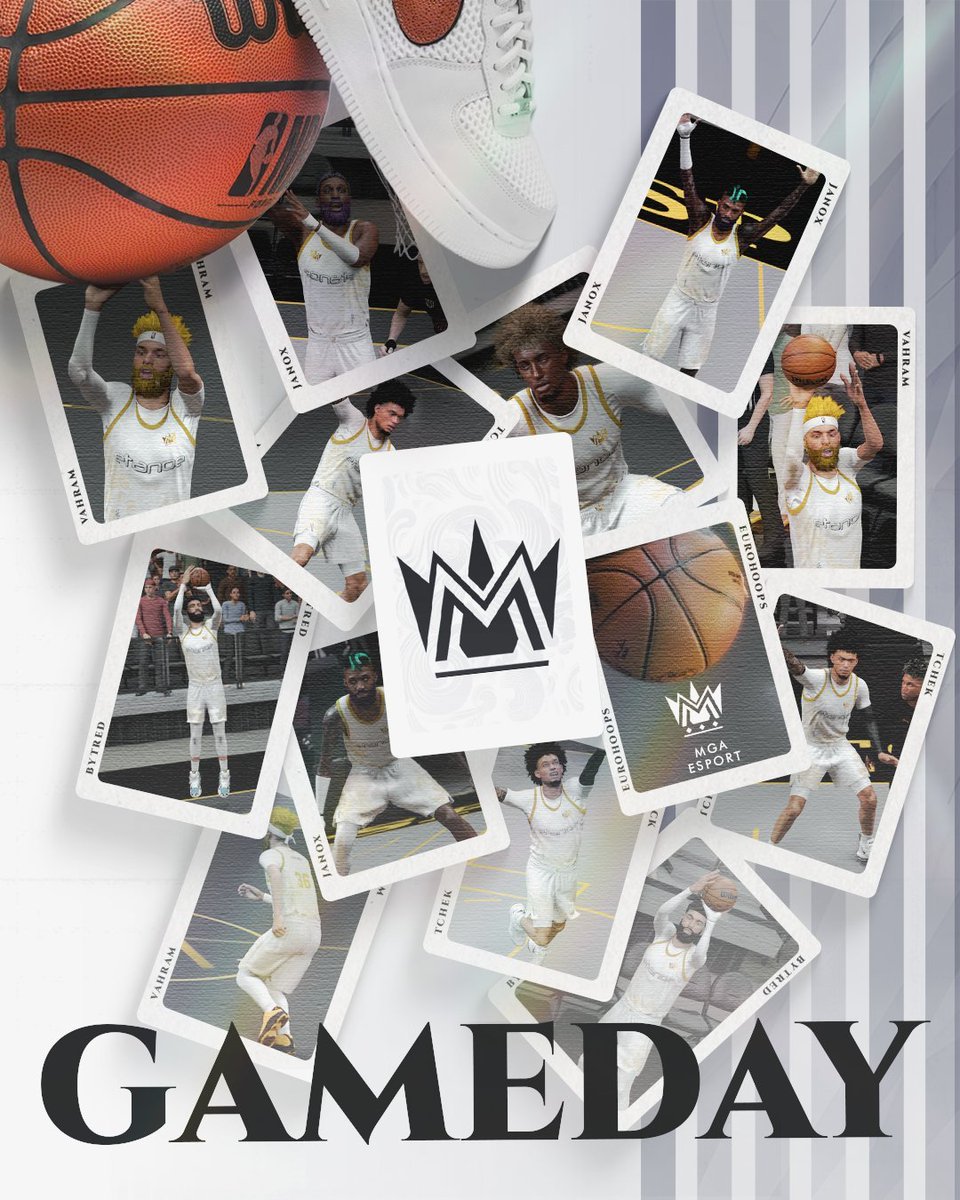 mgaesport's tweet photo. GAMEDAY 🏀

Soirée chargée pour notre équipe NBA2K ce soir ! 

🆚@teamgenesium (@eurohoops2k)
🆚 @whitemarket96 (@KW5League)

#GetTheCrown 👑 https://t.co/3jtjGRQaUC