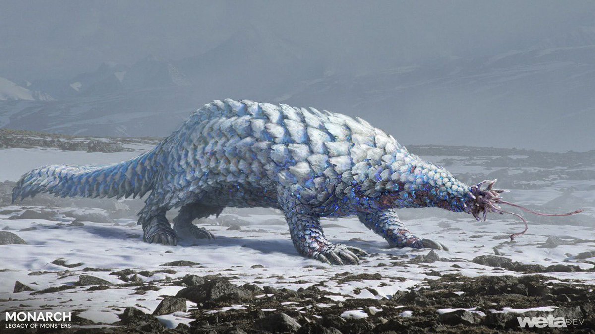 Mr_goji54's tweet photo. Frost Vark concept art for season 1 of ‘Monarch: Legacy of Monsters’ https://t.co/2c1tJpmJVU