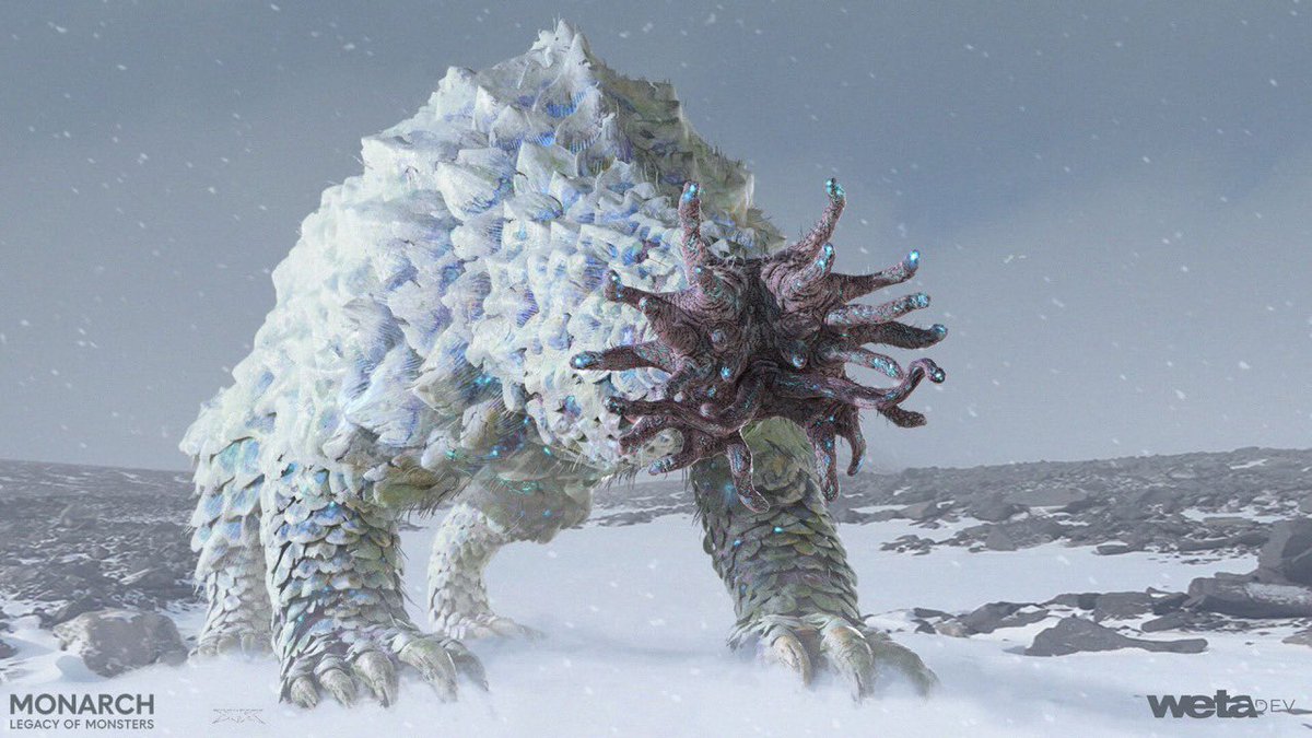 Mr_goji54's tweet photo. Frost Vark concept art for season 1 of ‘Monarch: Legacy of Monsters’ https://t.co/2c1tJpmJVU