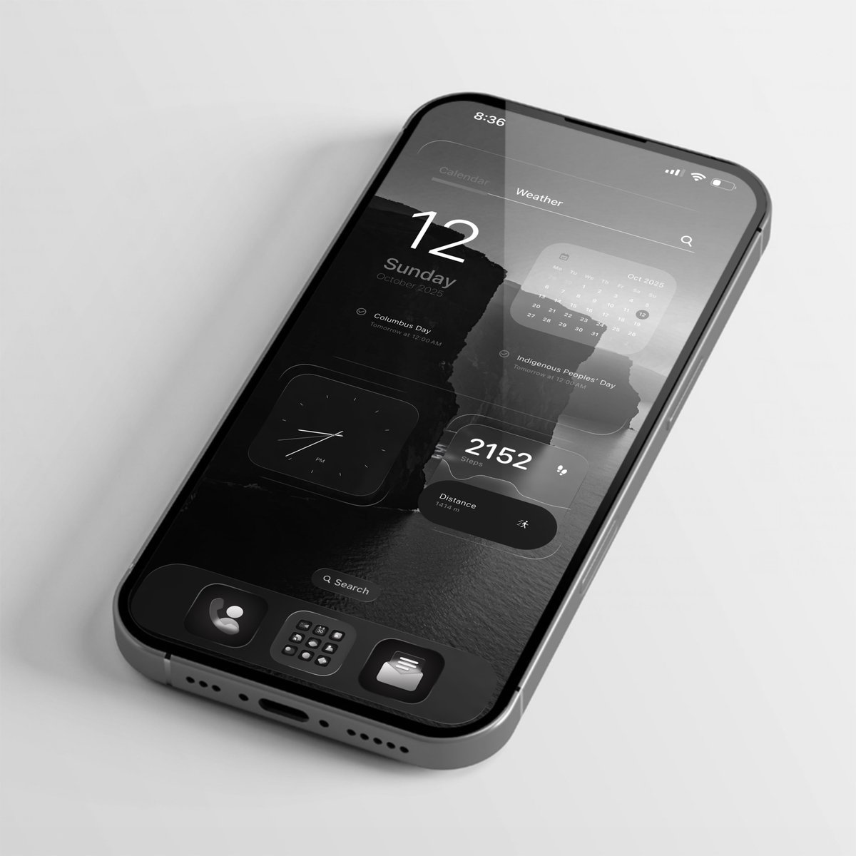 21MaRcO12's tweet image. iOS homescreen setup 

Used:
Top Widget: Limo iOS widget for widgy
Bottom widgets: Uniq iOS widgets for widgy
Icons: Blacier icons pack
Widgy app

Download links on widget and icon pack in my BIO

#widgy #ios #widget #ioshomescreen #customization