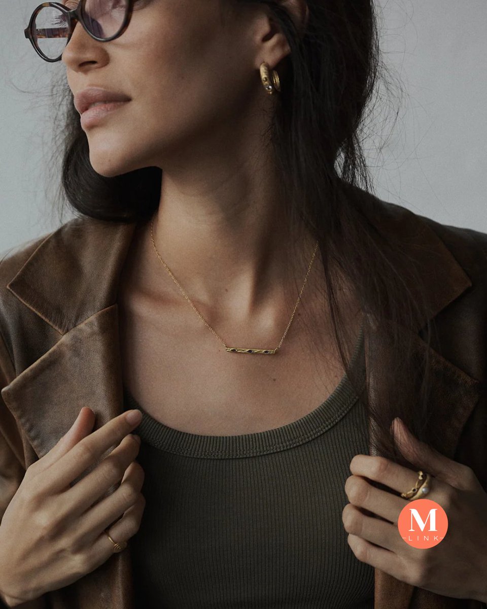 marcolinolink's tweet image. Look up! Colar com um estilo intemporal que espelha a sua personalidade.

#Mesh #Colares #Marcolinolink