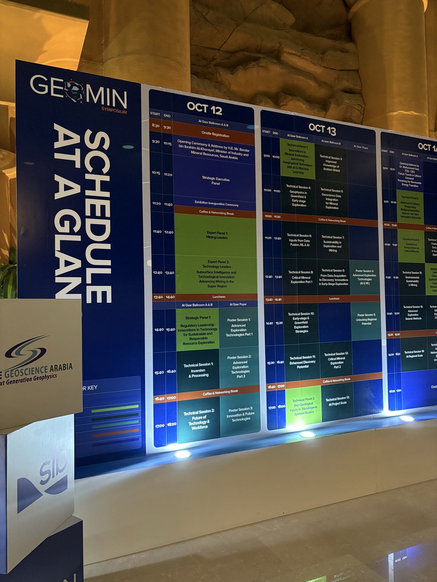 l4mes06's tweet photo. First day at GEOMIN 2025 🌍💥
A powerful start to a journey of knowledge, innovation, and inspiration.
#GEOMIN2025 https://t.co/WJwiEg6ayH