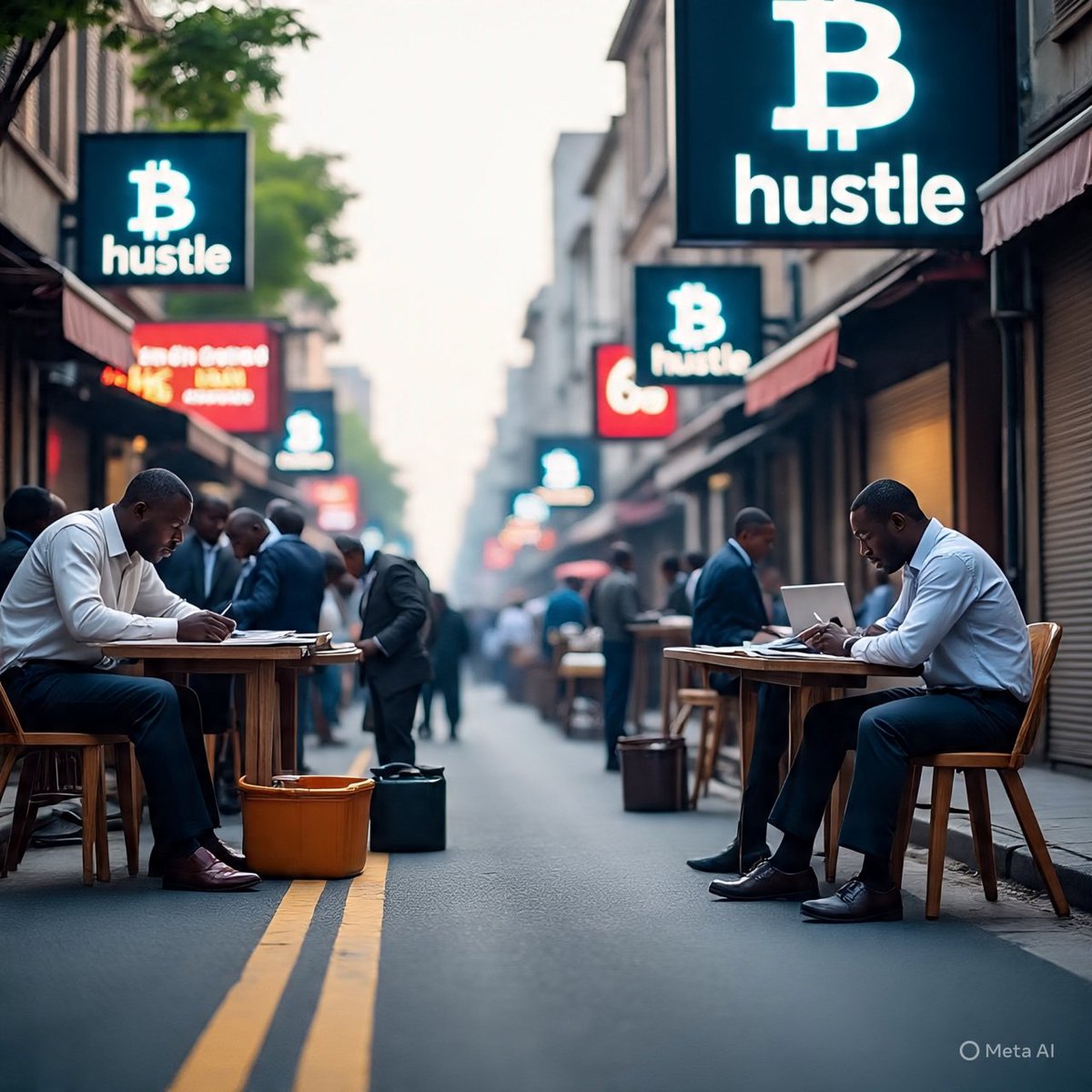 mahmud_n_b's tweet image. From street corners to digital screens, Nigeria&apos;s hustle is unstoppable. Entrepreneurs, traders, and dreamers push boundaries, while crypto traders and tech innovators fuel a new wave of economic growth, driving the nation forward #Nigeriahustle #socialmediamanager #GraphicDesign