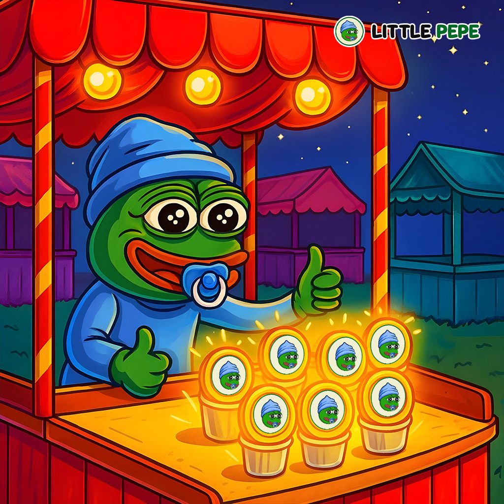 littlepepetoken's tweet photo. Everyone’s a winner at the $LILPEPE booth. Real utility, Real Value.🔥🐸💚
Buy Today: 👉 https://t.co/3LIS0u0rr6 

#LittlePepe #LILPEPE #MemeCoin #Cryptopresale https://t.co/Rjk8IaA8Vb