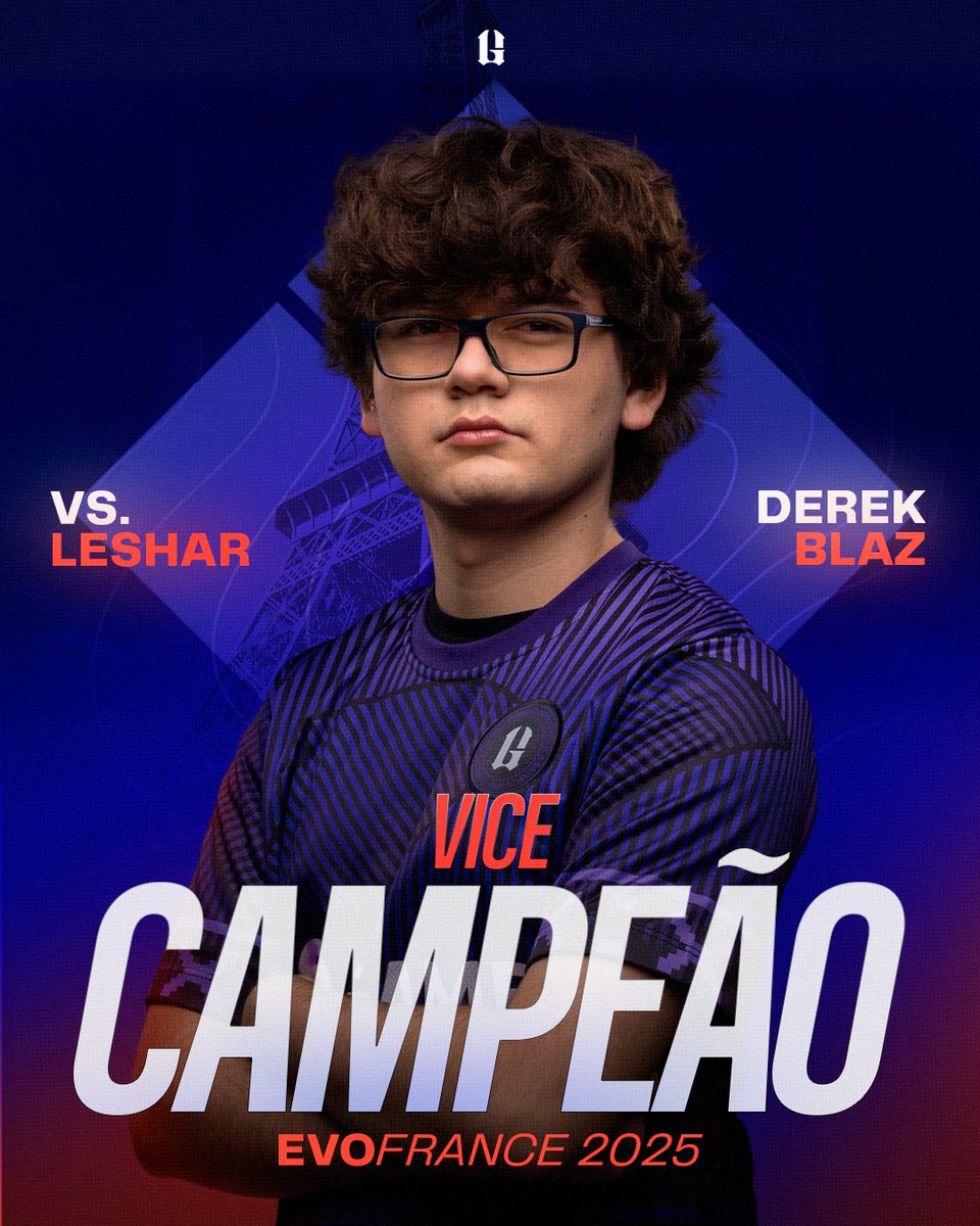 É uma questão de tempo!

Parabéns pelo vice-campeonato <a href="/DerekBlaz11/">2G Blaz</a> 🇨🇱🥈

<a href="/Evo/">Evo</a> #EvoFrance2025