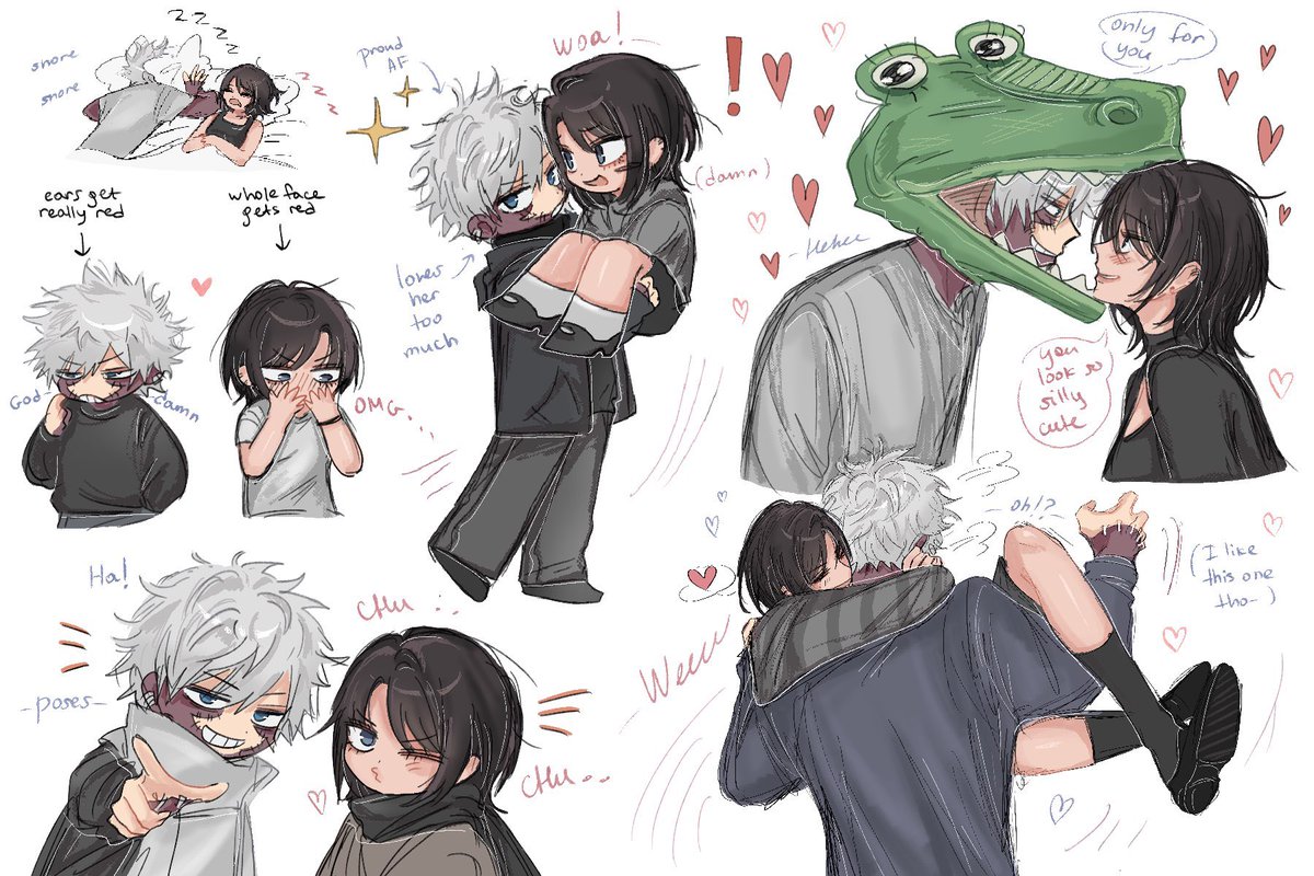 touyariako's tweet image. dabikoda shenanigans &amp;lt;3 

art by tokbokkiaki 

#dabikoda #yumetwt #riakotwt