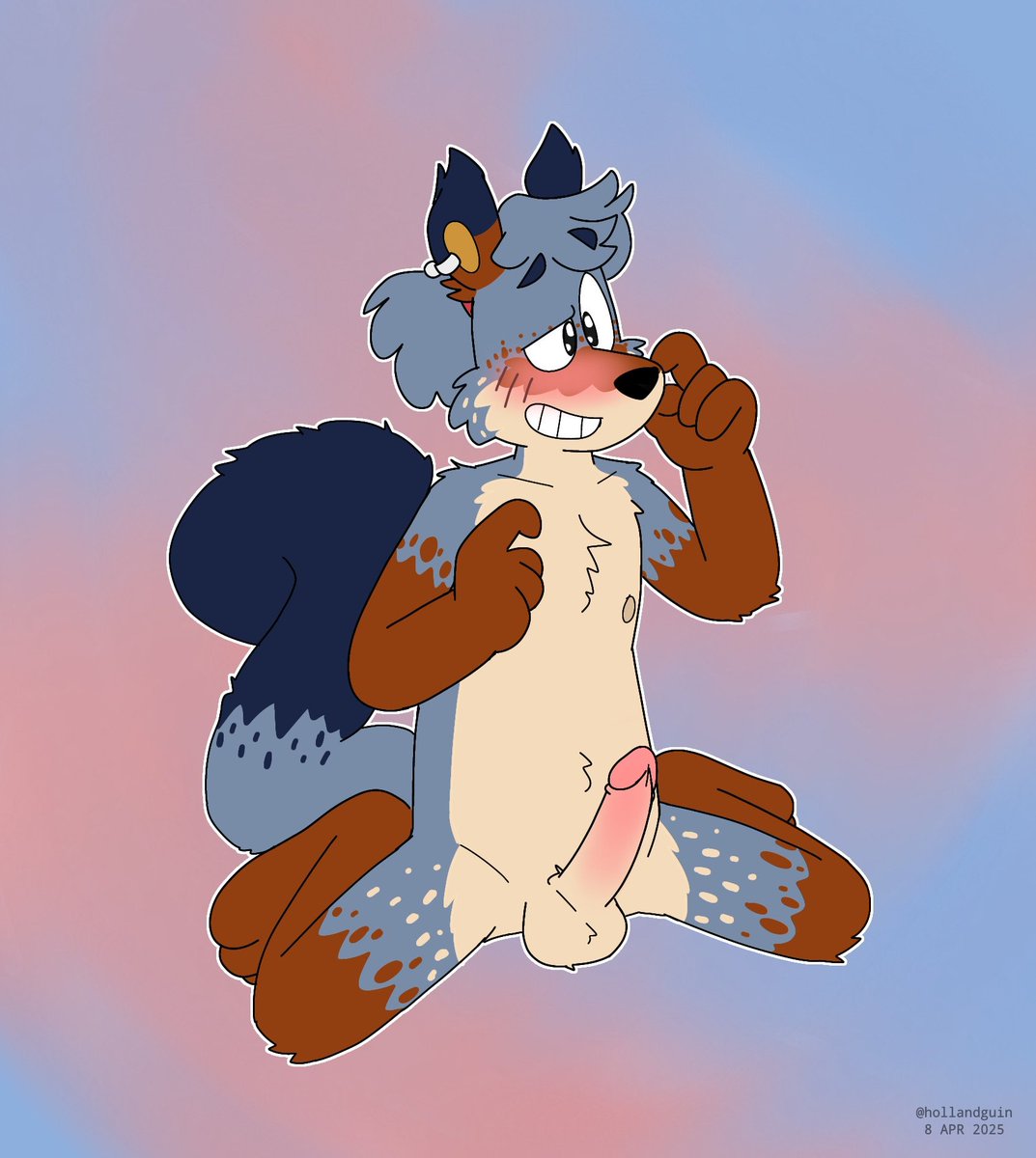 manchotchaud's tweet photo. a months-old commission for @/scottcoyotte on the butterfly site https://t.co/fiSKkZTi1N