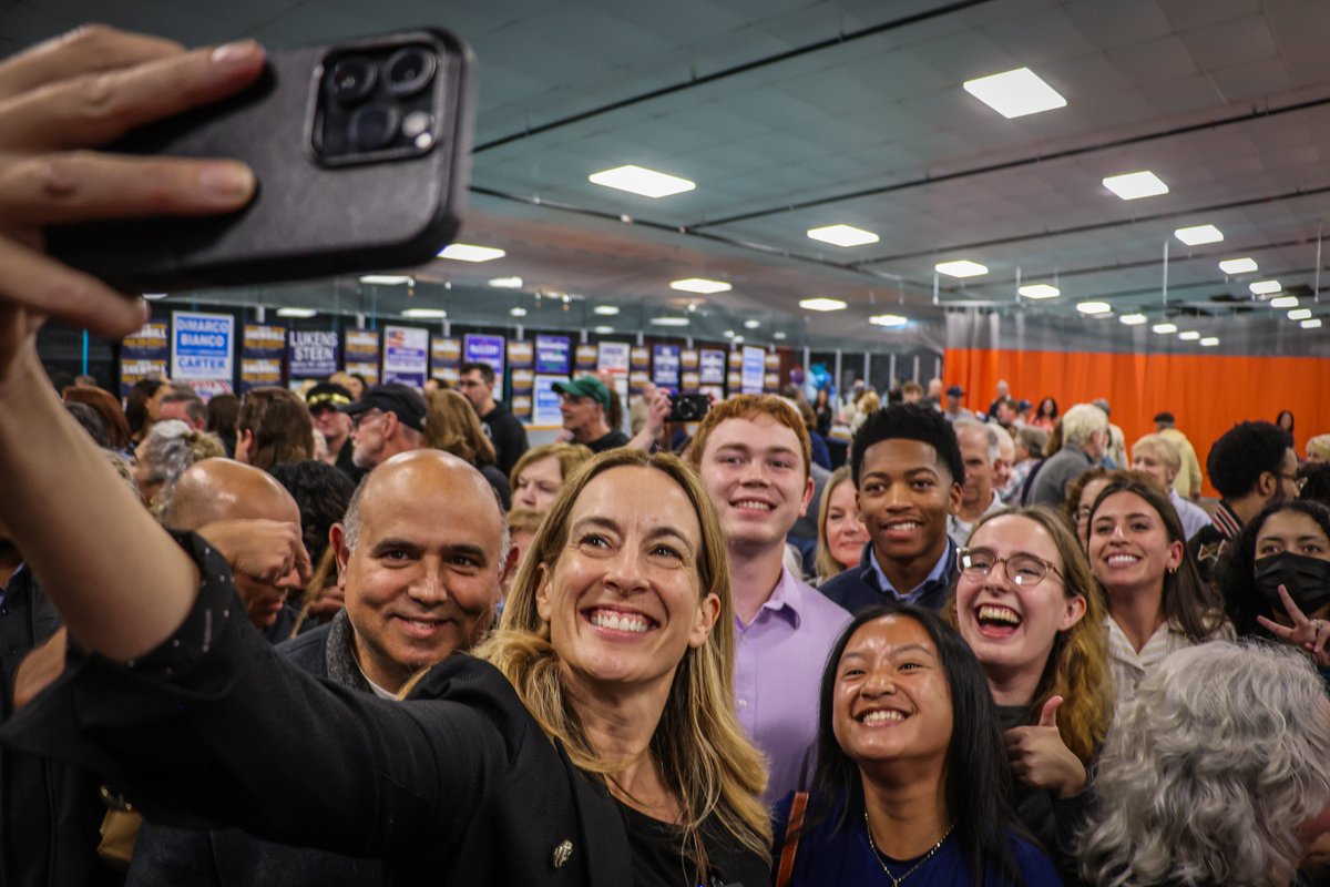 Mikie Sherrill (@mikiesherrill) on Twitter photo .<a href="/amyklobuchar/">Amy Klobuchar</a> knows what it means to stand up for working families — she's been doing it in the U.S. Senate for nearly 2 decades. Honored to have her join me for a rally down in Gloucester County.
New Jersey, this election is a bellwether. Together, we can say no to Jack and .<a href="/amyklobuchar/">Amy Klobuchar</a> knows what it means to stand up for working families — she's been doing it in the U.S. Senate for nearly 2 decades. Honored to have her join me for a rally down in Gloucester County.
New Jersey, this election is a bellwether. Together, we can say no to Jack and