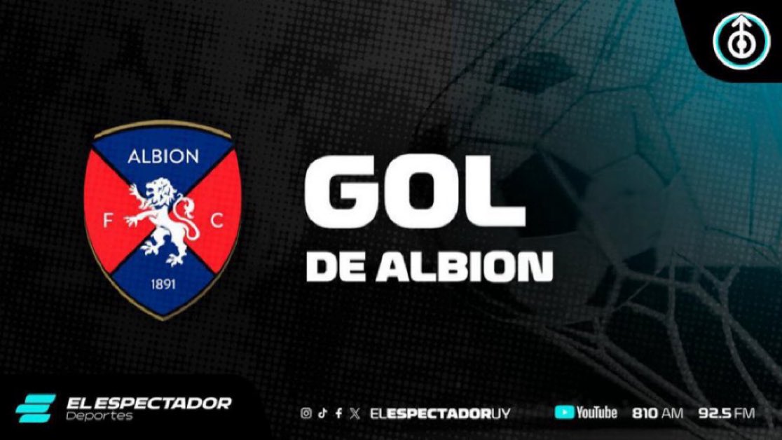 ⚽️ 38' | ¡GOL DE ALBION!

▶️ Nahuel Roldán pone el tercero 

Albion 3️⃣-0️⃣ Rentistas

⬆️ #AscensoDirecto en <a href="/ElEspectadorUy/">El Espectador Deportes 🔊</a>
📻 810 AM • 92.5 FM
💻 espectador.com