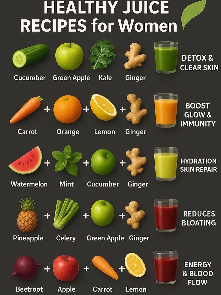 GraceGym_'s tweet photo. HEALTHY JUICE RECIPES for Women 🍹 https://t.co/xodVkx5Cwn