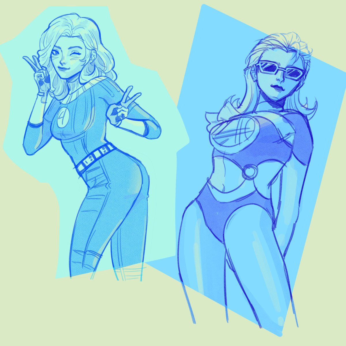 my carry character in comp #SueStorm #MarvelRivalsfanart