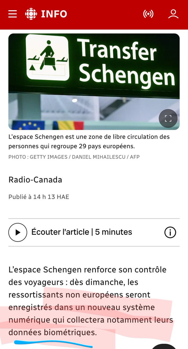 L'identité numérique en marche : vous serez constamment fichés : «nouveau système numérique qui collectera notamment leurs données biométriques»

#RIP_Europe #IdentitéNumérique #ue