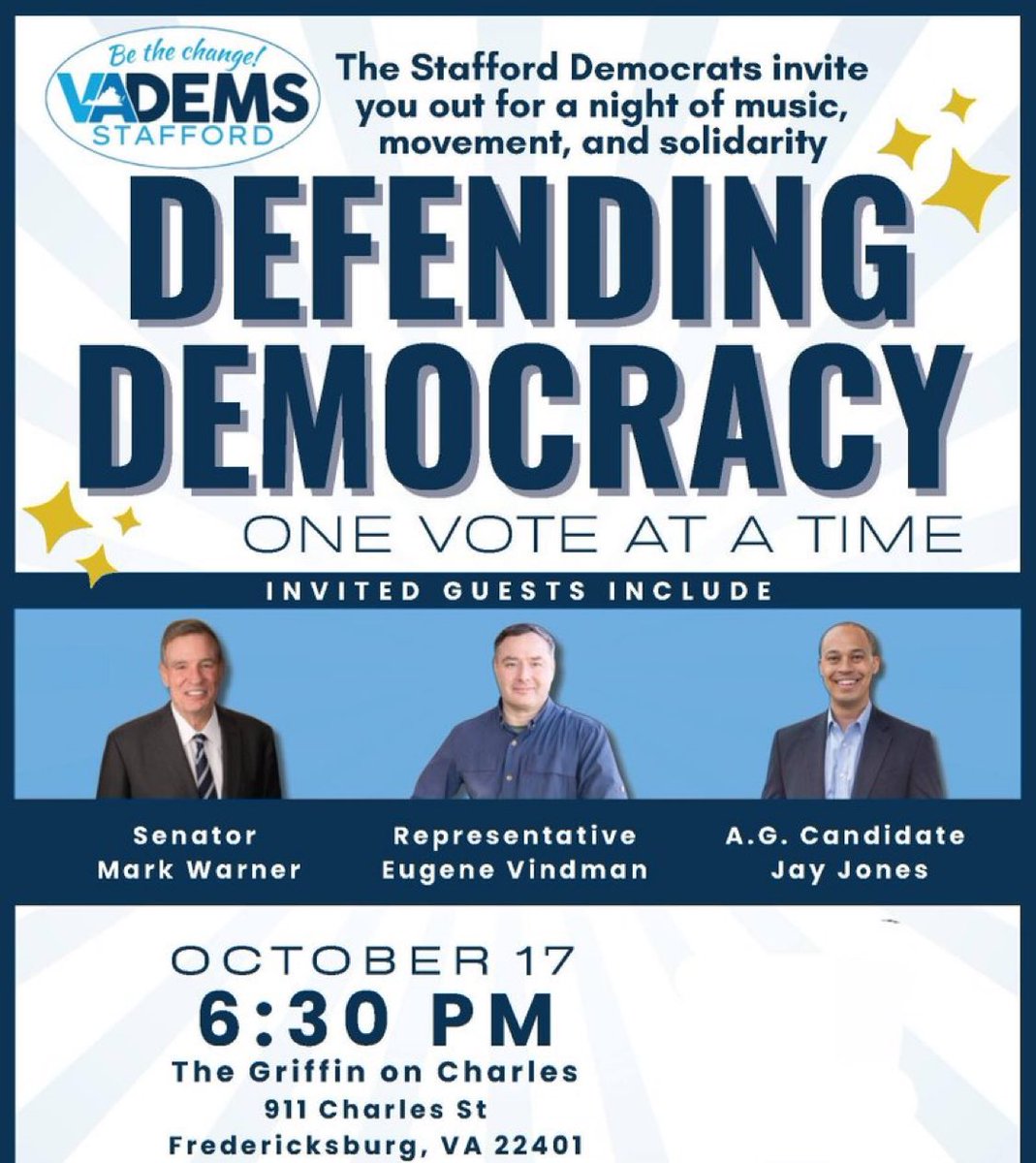 NoVA_Campaigns's tweet image. Virginian Senator Mark Warner and Congressman Eugene Vindman will be fundraising for Jay Jones’ AG race

Democrats back the violence.