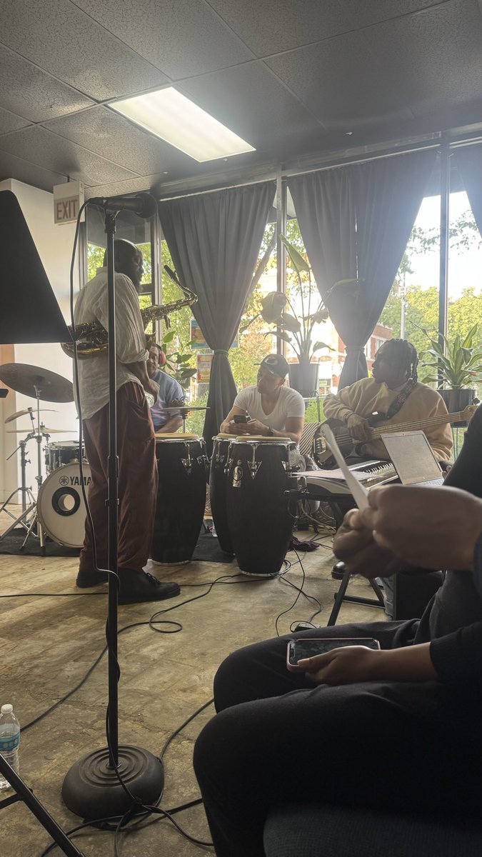 On the West Side for some jazz and community connection today.