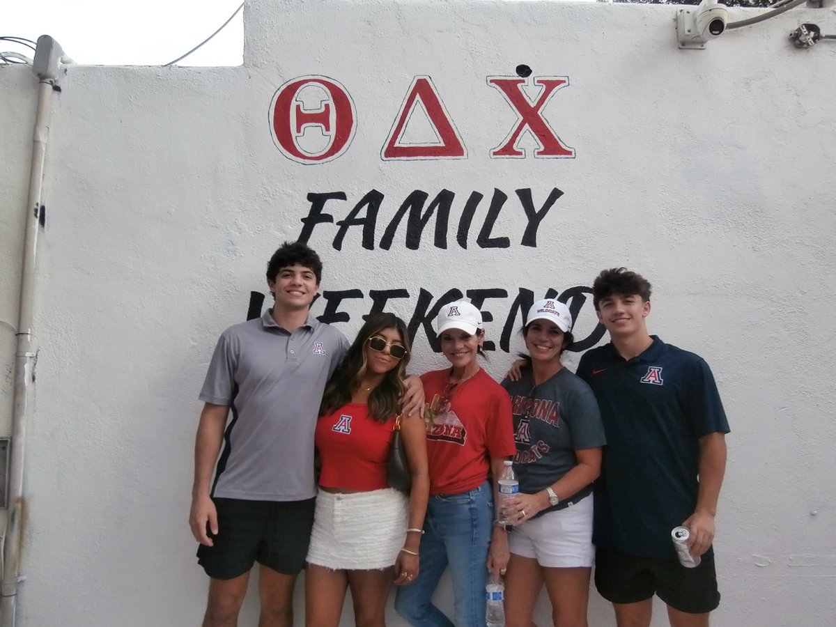 A great Family weekend in Tucson w Ava and a future wildcat! #GoWildcats
