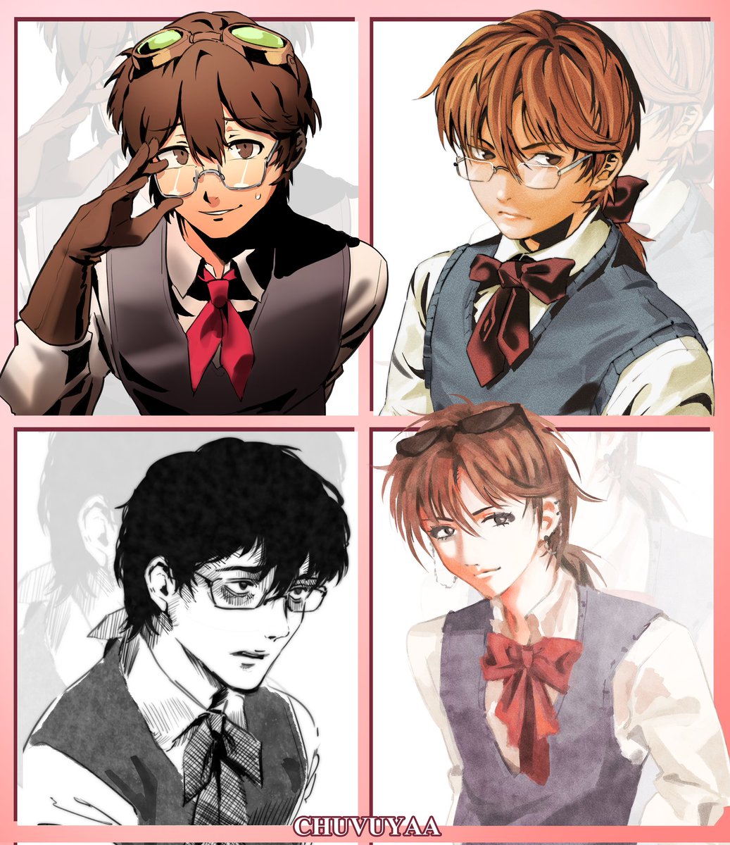[oc] Iris in various anime art styles !! I wanted to try for myself too :D