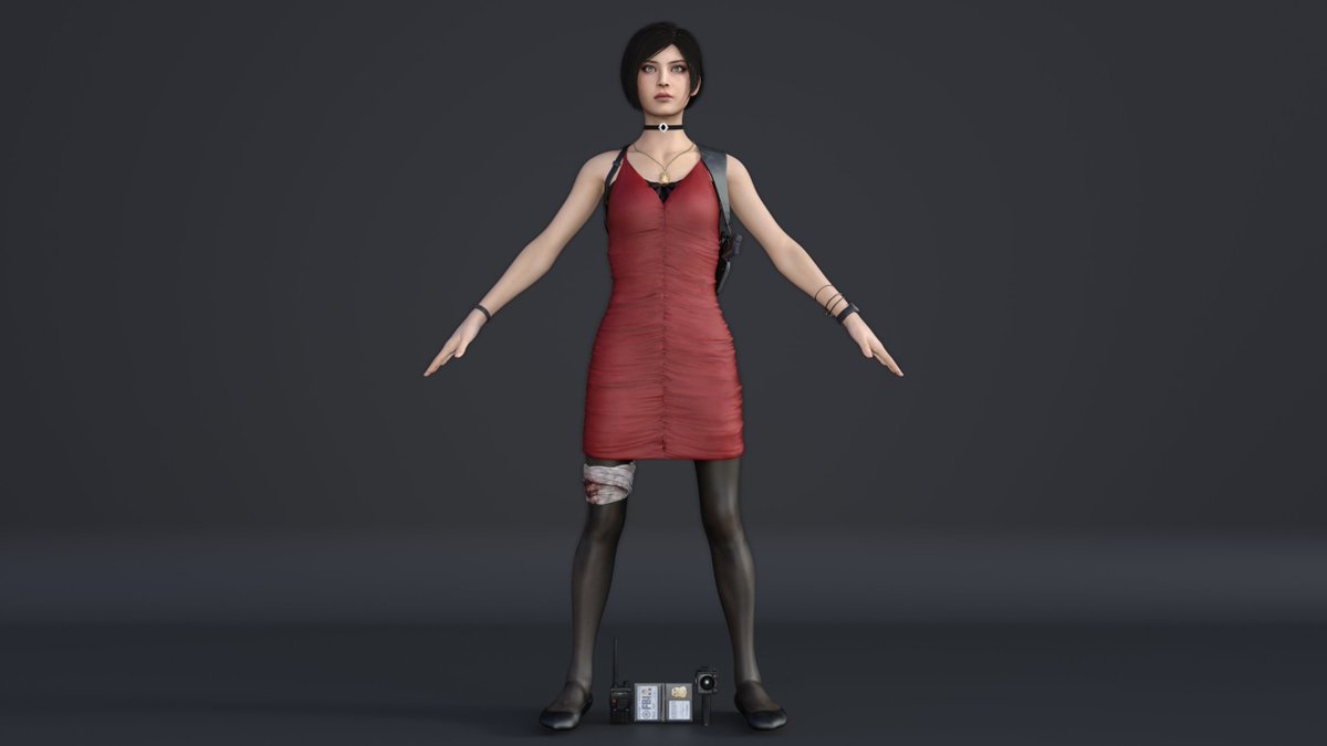 Resident Evil 2 Remake - Ada Wong G8F &amp; G8.1 here:  (Commissioned) 

Patreon: patreon.com/PhysX3DAssets
(Head over for info on upcoming giveaway)

Deviantart: deviantart.com/physx3dassets

#ResidentEvil #ResidentEvil2Remake #ResidentEvil2 #RE2R #Genesis8 #G8F #DAZStudio #RE2 #AdaWong