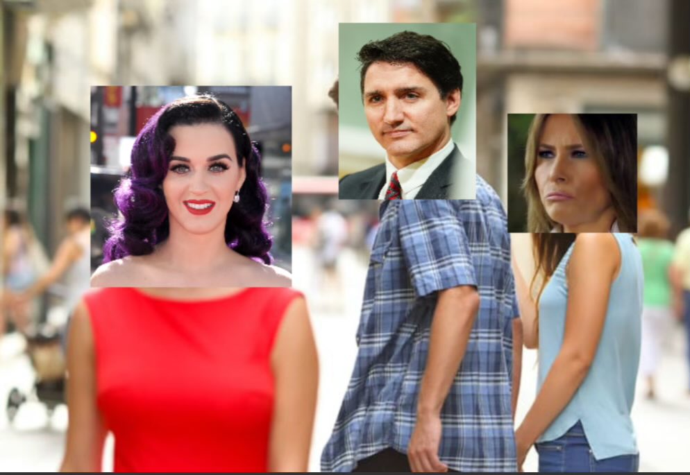 Poor Melania #TrudeauPerry #TrumpEpsteinfiles