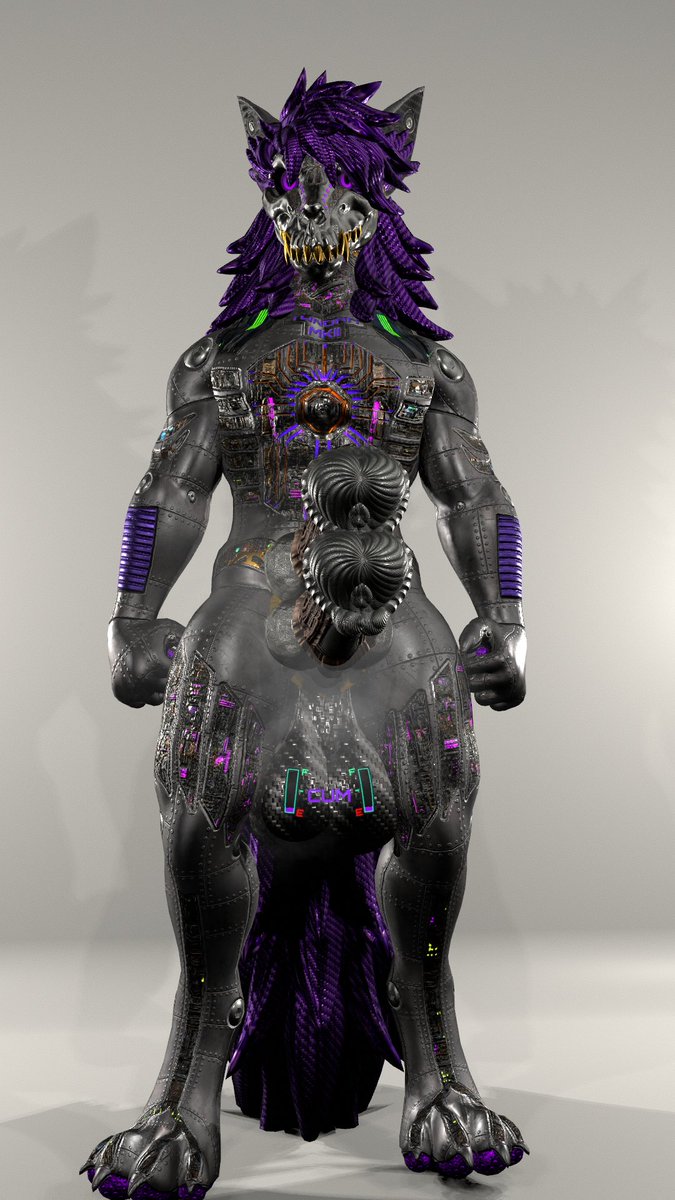 I am Tundra mk2, your personal breeding machine. I am fully activated, ready to take control and satisfy your desires.  #yiff #vrcyiff #vrcnsfw #vrcerp #skulldogyiff #furrynsfw #furryerp #furryyiff #vrclewd #ERP #furrynsfw #FurryNSFW #furrylewd