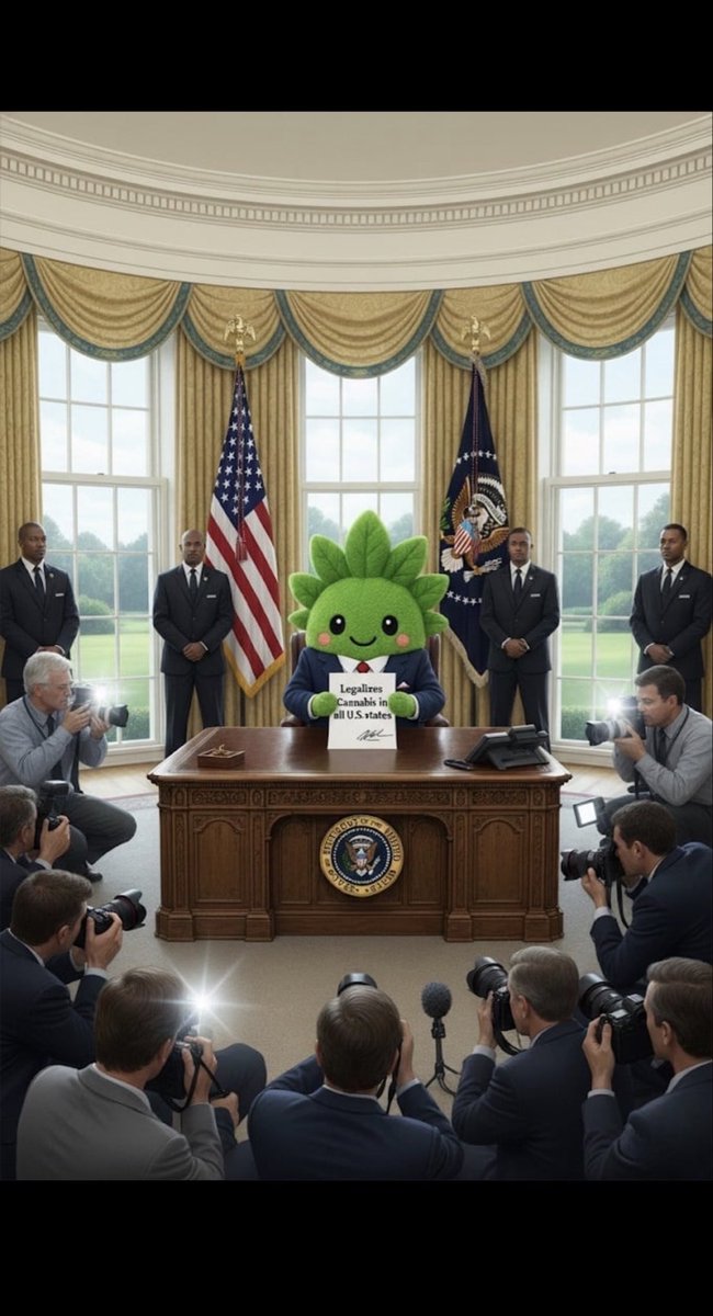 Its__Leafy's tweet photo. President Leafy says

“Legalize It” $Dank https://t.co/bkfx0r3yyU