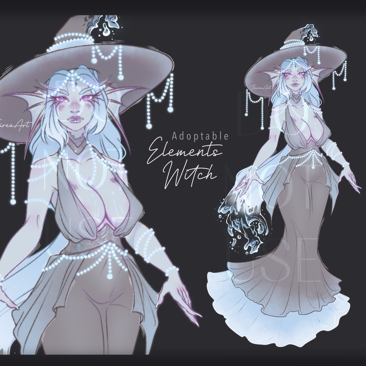 ThireaArt's tweet image. Bunch of my older witches designs available for adoption right now on my kofi!

(Some got their prices lowered ❤️)

#adoptable #adopt