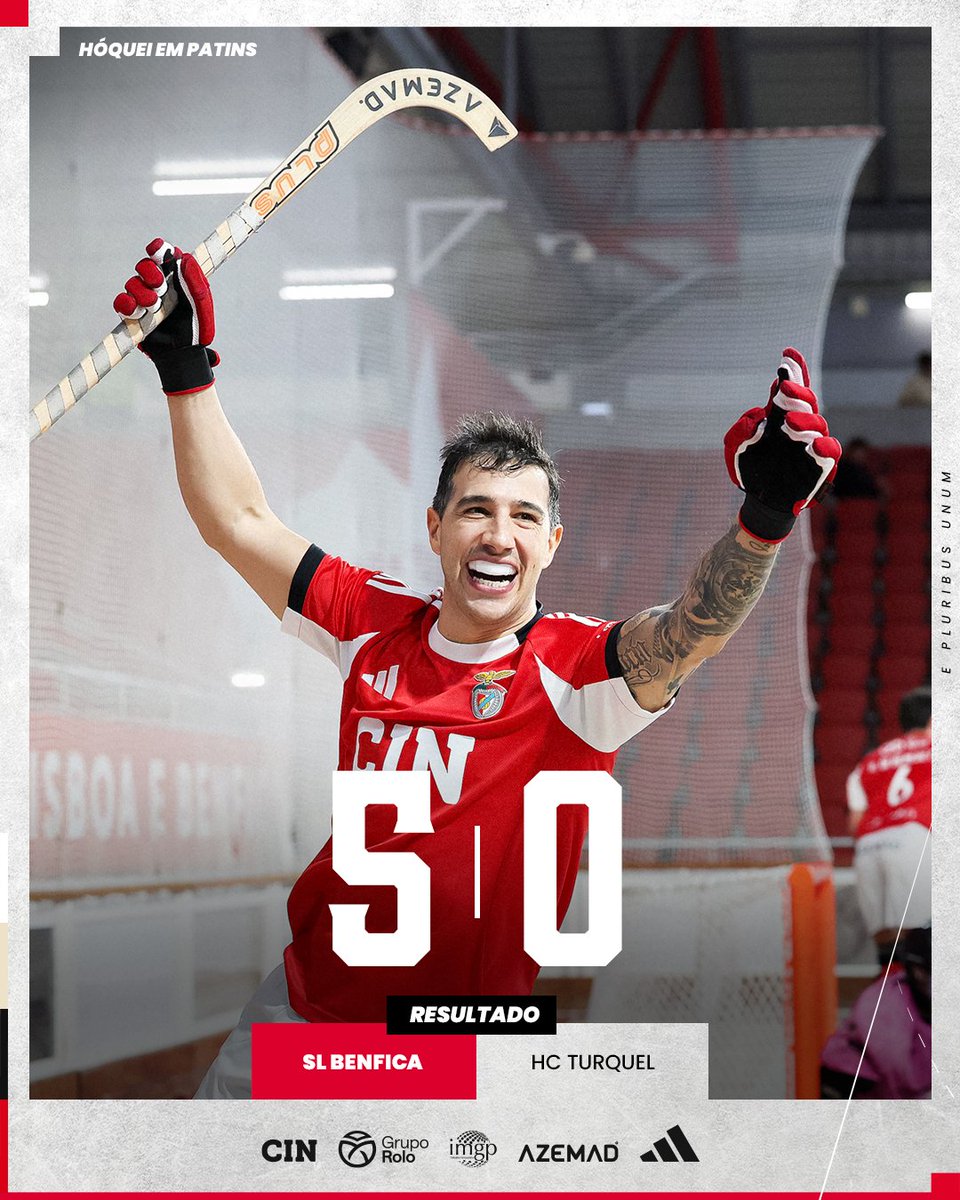 Vitória do #HóqueiBenfica na 1.ª jornada do Campeonato Nacional! 🔥