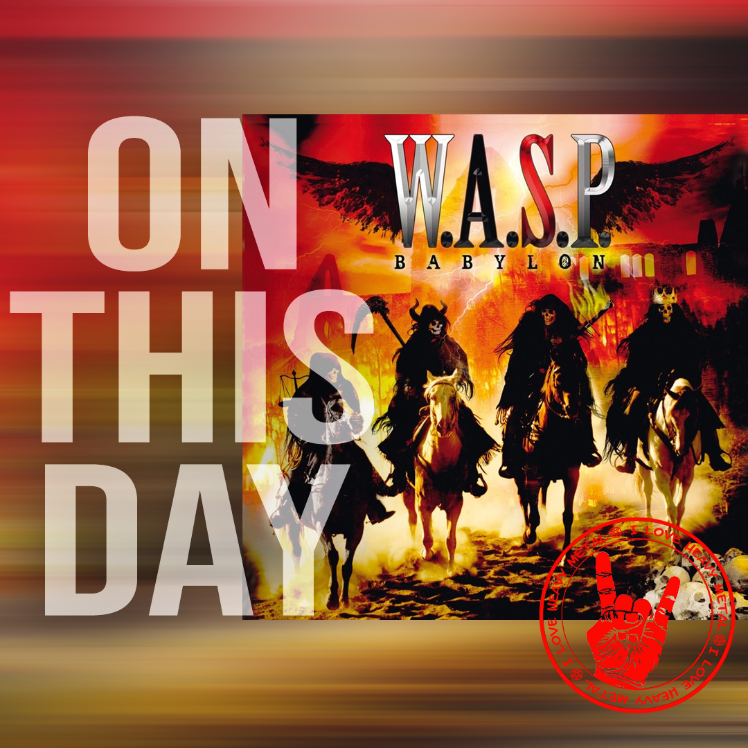iloveheavymeta's tweet image. 🔥 Oct 12th, 2009 – #WASP ignite “Babylon”! Pick: “Crazy” ⚡ #HeavyMetal #TodayInMetal #ILoveHeavyMetalRadio