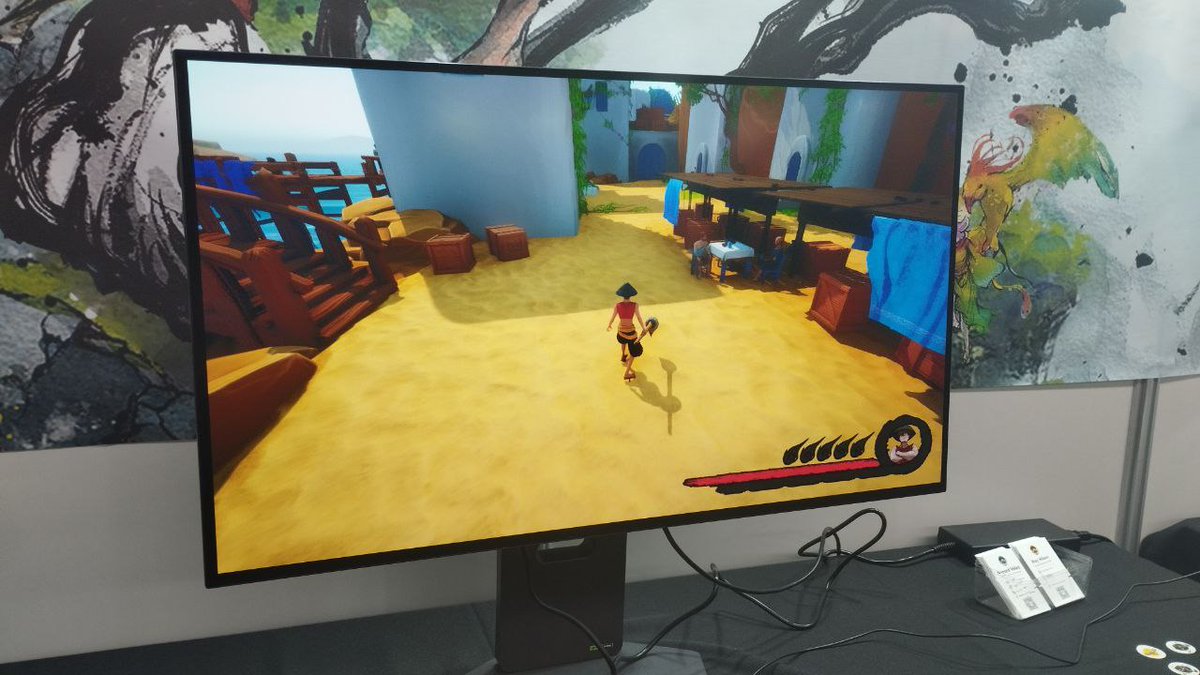 newnaccion's tweet photo. ¡Aquí tenemos otro juego muy chulo que nos recuerda a cierta saga muy querida! Bassai-dai, de @RayHikari_X 

#indiedevday #bcngamefest #nintendo #nintendoswitch #switch #indie #nintendoaccion @indiedevday @bcngamefest https://t.co/B5uIzgZFQw