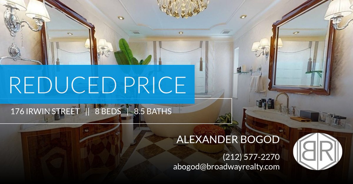 📍 Reduced Price 📍 This recently reduced home at 176 Irwin Street in Brooklyn won't last long, so, don't wait to set up a showing! Reach out here or at (212) 577-2270 for more information! homeforsale.at/176_IRWIN_STRE…