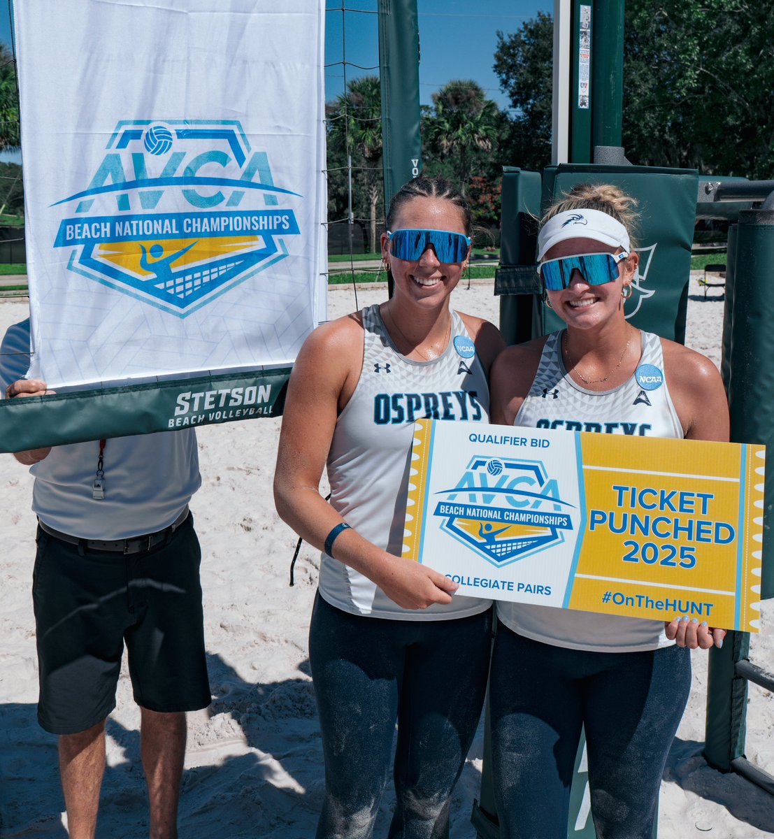 OspreyBVB's tweet image. Cameron Humphries and Mackenzie Murphy punched a ticket this weekend to the 2025 @AVCAVolleyball Beach National Championships in Huntsville, AL! 

#SWOOP