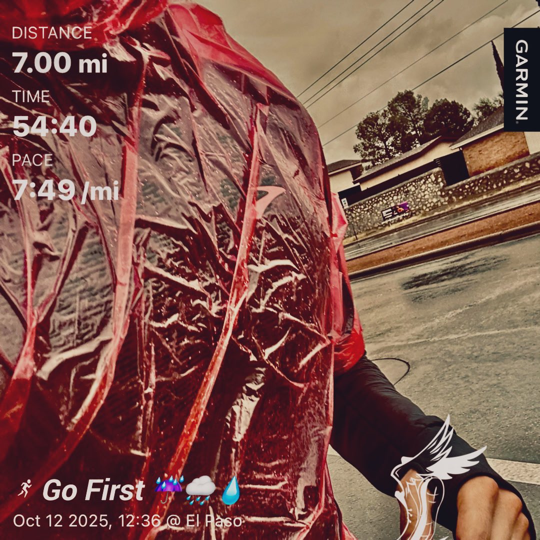 RobRobledoEHS's tweet image. Ditched the Treadmill,

Unpacked the Poncho. 💧☔️🌧️🏃🏽

Never Let a Rainy Day Go To Waste :-)