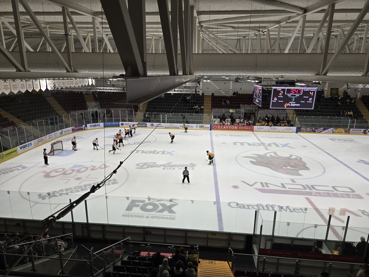 Defeat for <a href="/CardiffFireIHC/">Cardiff Fire</a> this eve at <a href="/VindicoArena/">Vindico Arena</a>, as the visitors pull away at the end.

#Cardiff Fire 2-6 #Chelmsford <a href="/chiefsicehockey/">Chelmsford Chieftains</a> 

A first Fire goal for Joe Caccavale, &amp; a great Josh Poole finish.
Chieftains goals from G Bartlett x 2, C Bartlett, Lack, Soar &amp; Maltsev.