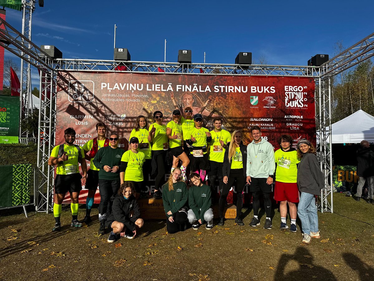 Spilgta <a href="/Stirnubuks_lv/">Stirnubuks.lv</a> sezona – no sniega vētras līdz dubļu ezeriem Sēlijā un akmeņiem ārzemēs! 🏃‍♀️🏃
Pateicīgi, ka varējām būt daļa no šī piedzīvojuma 💛
Mūsu acis deg, kad Stirnu buka un <a href="/PalidzesimLV/">Palīdzēsim.lv</a> enerģija satiekas, aizrauj un iedvesmo citus 🔥
Tiekamies nākamajā sezonā! 🙌