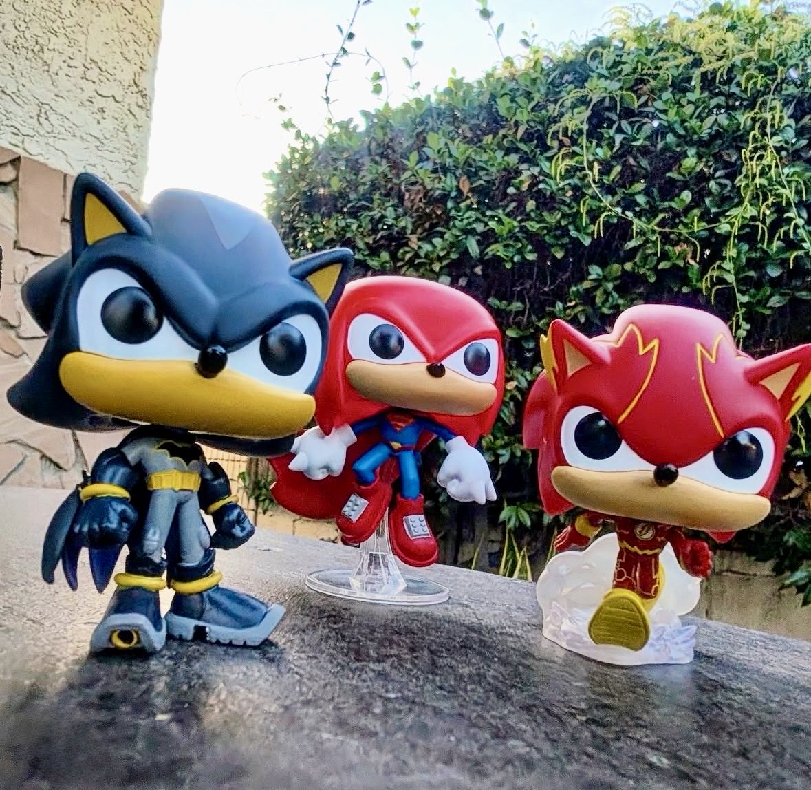 Gotta go fast! Close up with these awesome Funko POPs! This DC X Sonic collab has brought us some of my favorite pieces recently! Available below ~ thanks <a href="/BootlegHeroes/">Bootleg Heroes Mikey</a> 

   Linky ~ fnkpp.com/TSonic

#Ad #DC #Sonic #FPN #FunkoPOPNews #Funko #FunkoPOP