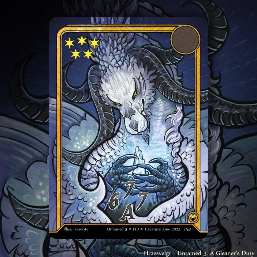 Untamed: A FFXIV Creature Zine @PRODUCTION tweet media